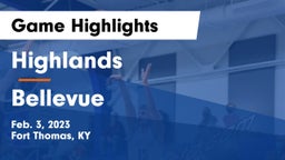Highlands  vs Bellevue  Game Highlights - Feb. 3, 2023