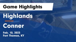Highlands  vs Conner  Game Highlights - Feb. 10, 2023
