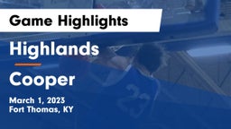 Highlands  vs Cooper  Game Highlights - March 1, 2023
