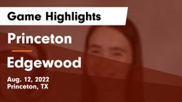 Princeton  vs Edgewood  Game Highlights - Aug. 12, 2022