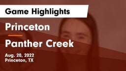 Princeton  vs Panther Creek  Game Highlights - Aug. 20, 2022