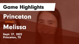 Princeton  vs Melissa  Game Highlights - Sept. 27, 2022