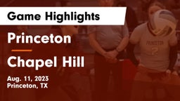 Princeton  vs Chapel Hill  Game Highlights - Aug. 11, 2023