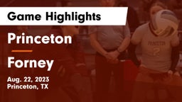 Princeton  vs Forney  Game Highlights - Aug. 22, 2023