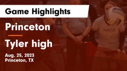 Princeton  vs Tyler high Game Highlights - Aug. 25, 2023