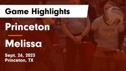 Princeton  vs Melissa  Game Highlights - Sept. 26, 2023