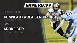 Recap: Conneaut Area Senior High vs. Grove City  2016