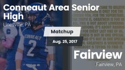 Matchup: Conneaut Area Senior vs. Fairview  2017