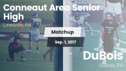 Matchup: Conneaut Area Senior vs. DuBois  2017