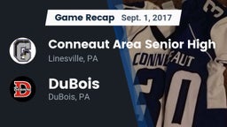 Recap: Conneaut Area Senior High vs. DuBois  2017