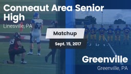 Matchup: Conneaut Area Senior vs. Greenville  2017