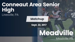 Matchup: Conneaut Area Senior vs. Meadville  2017