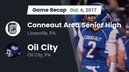 Recap: Conneaut Area Senior High vs. Oil City  2017
