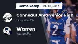 Recap: Conneaut Area Senior High vs. Warren  2017