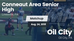 Matchup: Conneaut Area Senior vs. Oil City  2018