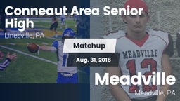 Matchup: Conneaut Area Senior vs. Meadville  2018