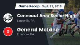 Recap: Conneaut Area Senior High vs. General McLane  2018