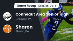Recap: Conneaut Area Senior High vs. Sharon  2018