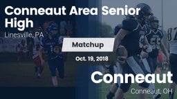 Matchup: Conneaut Area Senior vs. Conneaut  2018