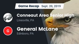 Recap: Conneaut Area Senior High vs. General McLane  2019