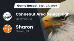 Recap: Conneaut Area Senior High vs. Sharon  2019