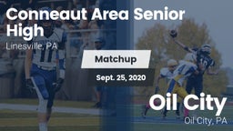 Matchup: Conneaut Area Senior vs. Oil City  2020