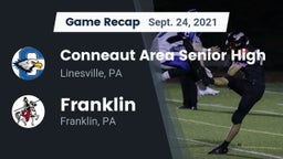 Recap: Conneaut Area Senior High vs. Franklin  2021