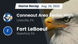 Recap: Conneaut Area Senior High vs. Fort LeBoeuf  2022