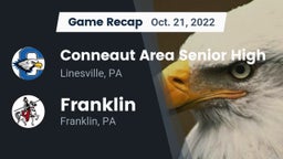 Recap: Conneaut Area Senior High vs. Franklin  2022