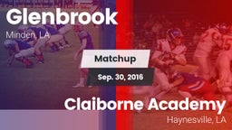 Matchup: Glenbrook High vs. Claiborne Academy  2016