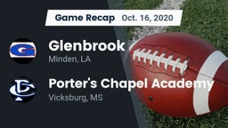Recap: Glenbrook  vs. Porter's Chapel Academy  2020