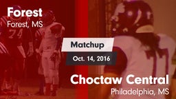 Matchup: Forest  vs. Choctaw Central  2016