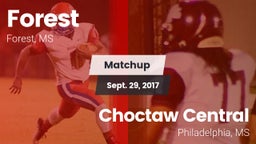 Matchup: Forest  vs. Choctaw Central  2017