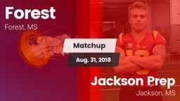 Matchup: Forest  vs. Jackson Prep  2018