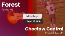 Matchup: Forest  vs. Choctaw Central  2018
