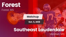 Matchup: Forest  vs. Southeast Lauderdale  2018