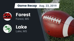 Recap: Forest  vs. Lake  2019
