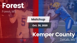 Matchup: Forest  vs. Kemper County  2020
