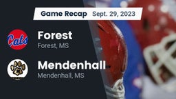 Recap: Forest  vs. Mendenhall  2023