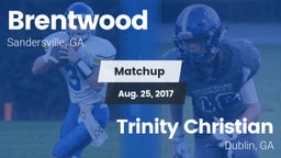Matchup: Brentwood High vs. Trinity Christian  2017