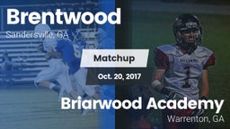Matchup: Brentwood High vs. Briarwood Academy  2017
