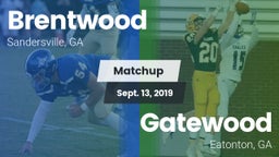 Matchup: Brentwood High vs. Gatewood  2019