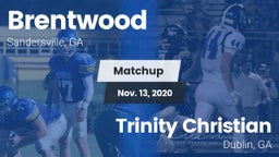 Matchup: Brentwood High vs. Trinity Christian  2020