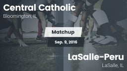 Matchup: Central Catholic Blo vs. LaSalle-Peru  2016