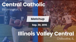 Matchup: Central Catholic Blo vs. Illinois Valley Central  2015