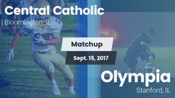 Matchup: Central Catholic Blo vs. Olympia  2017