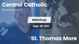 Matchup: Central Catholic Blo vs. St. Thomas More 2017