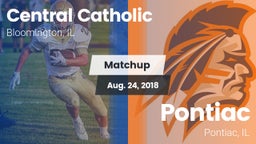 Matchup: Central Catholic Blo vs. Pontiac  2018