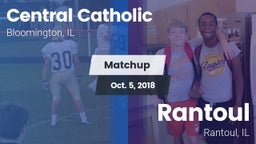 Matchup: Central Catholic Blo vs. Rantoul  2018