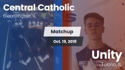 Matchup: Central Catholic Blo vs. Unity  2018